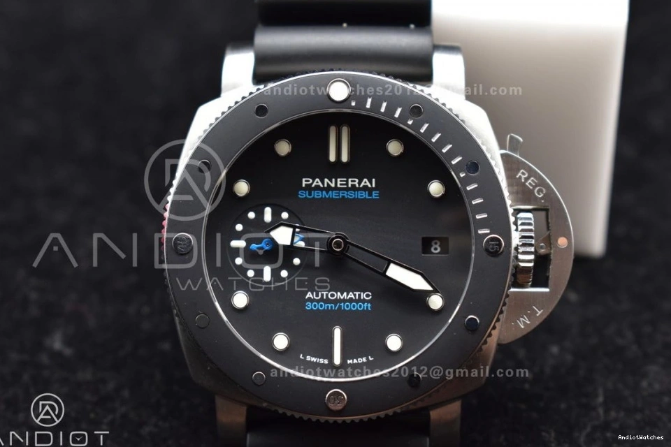 Black 1:1 Y PAM683 Edition Dial Black 459 XXXIV Best SBF Strap on Rubber MultiPurpose 0301